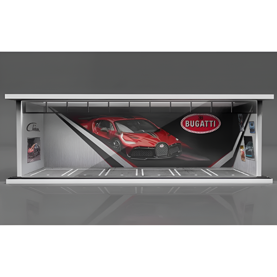 Miniature Car Garage For 1:24 1:43 And 1:64 Model Cars