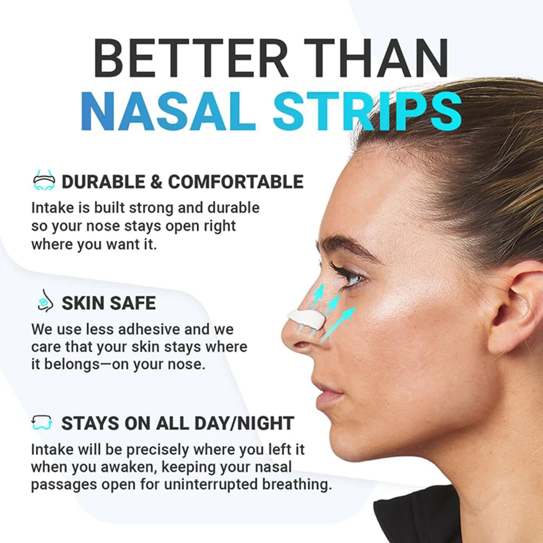Nose Breathing Strips For Comfortable Sleep And Snoring Relief