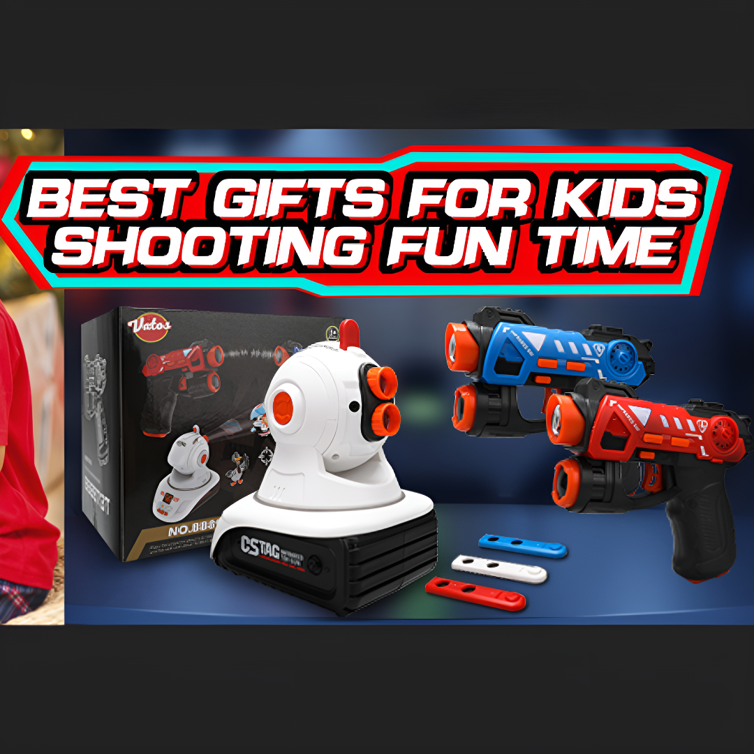 Laser Tag Set For Kids With Interactive Projector Game