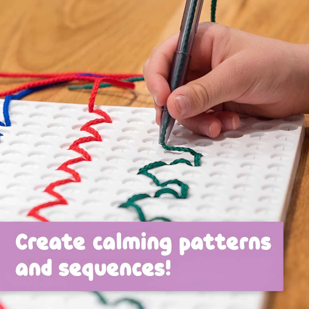 Threading Board For Kids Develops Motor Skills And Coordination