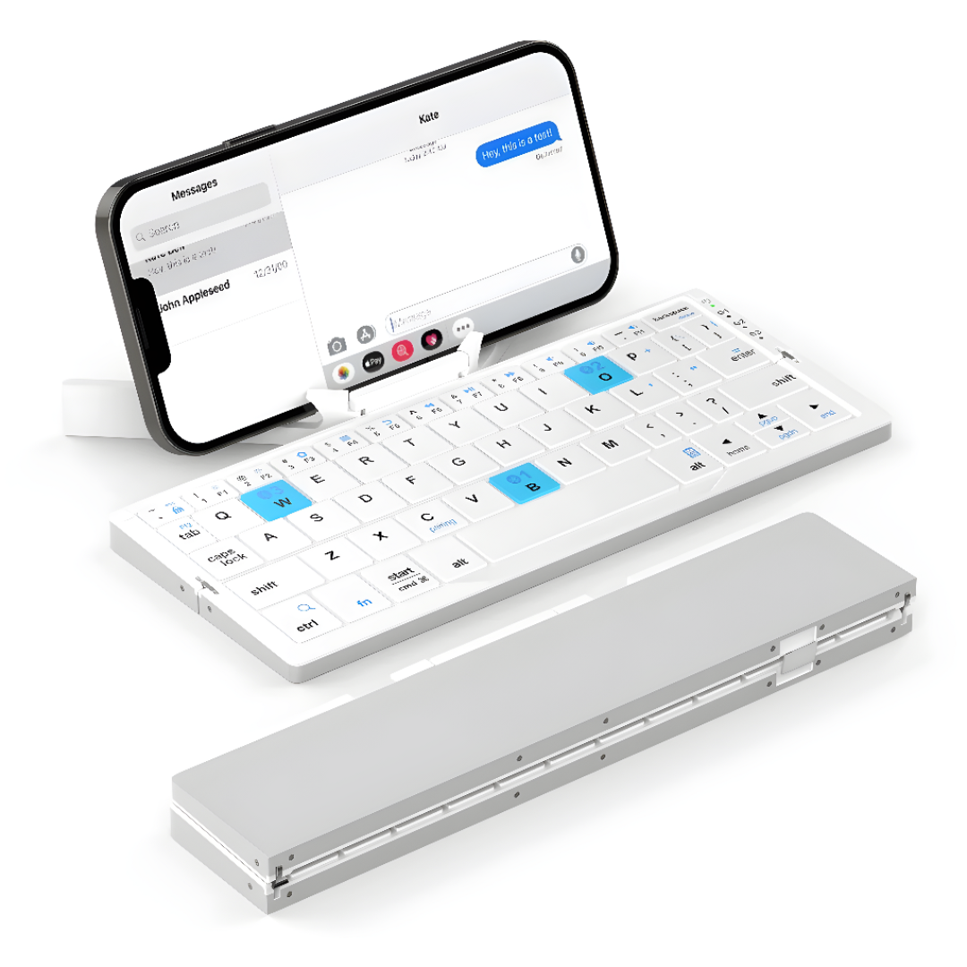 Portable Wireless Keyboard Compact Mini For Easy Typing