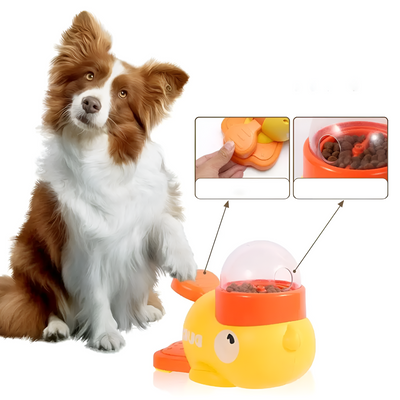 Interactive Dog Treat Puzzle Feeder For Engaging Pet Playtime