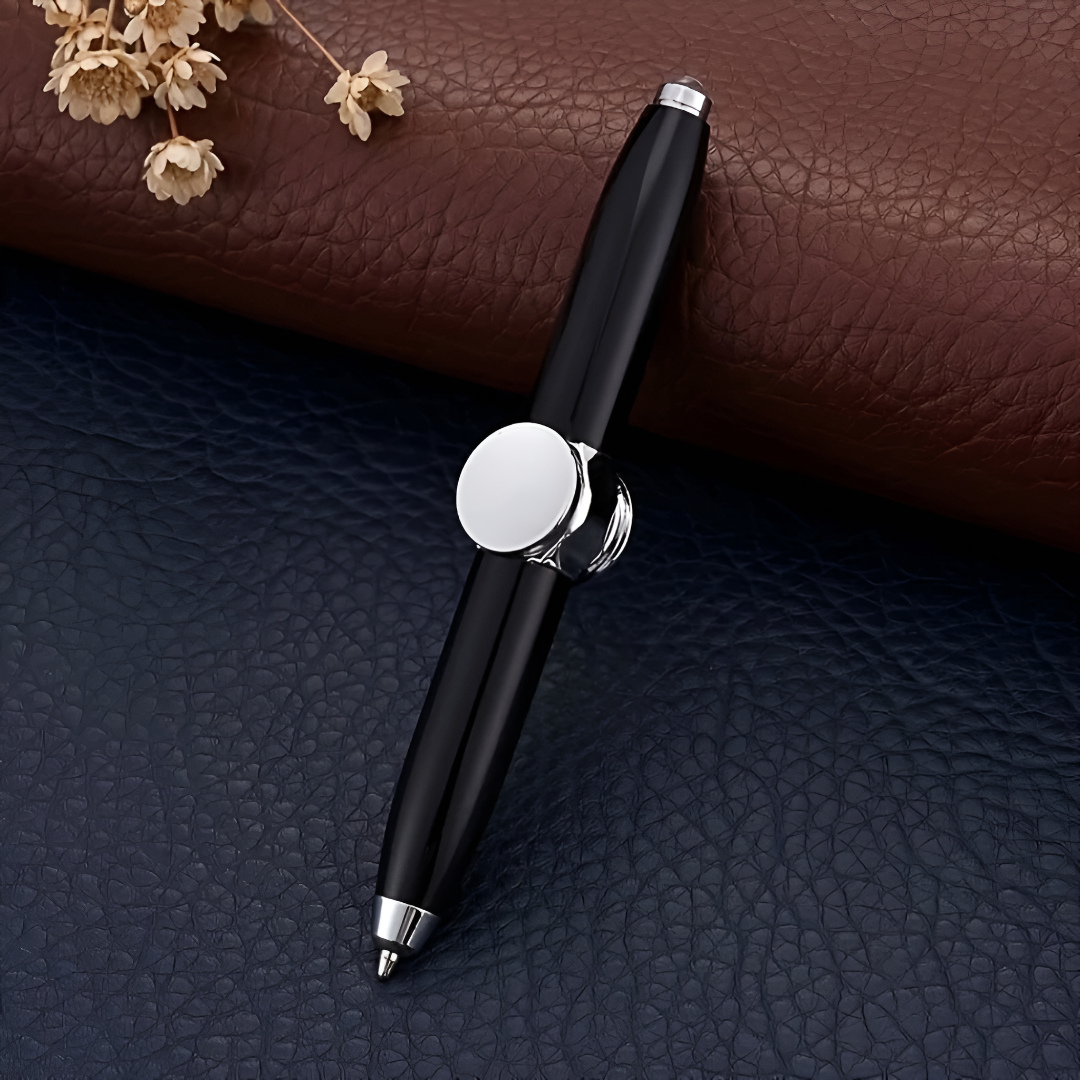 Fidget Spinner Pen With Smooth Writing And Stress Relief Function