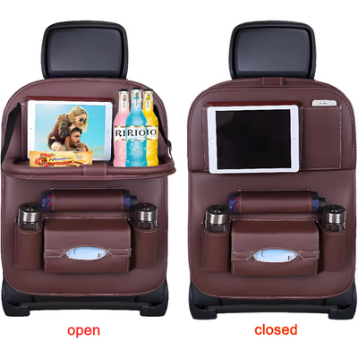 Car Backseat Organizer With Multiple Pockets For Travel Storage