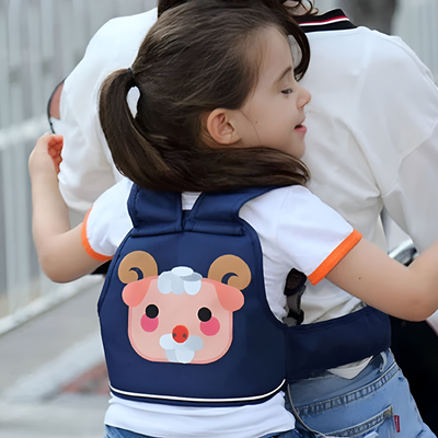 Motorcycle Safety Harness For Children Secure Riding Support Seat