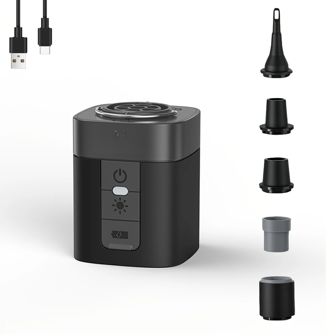 Electric Air Pump Compact Portable For Camping Outdoor Use