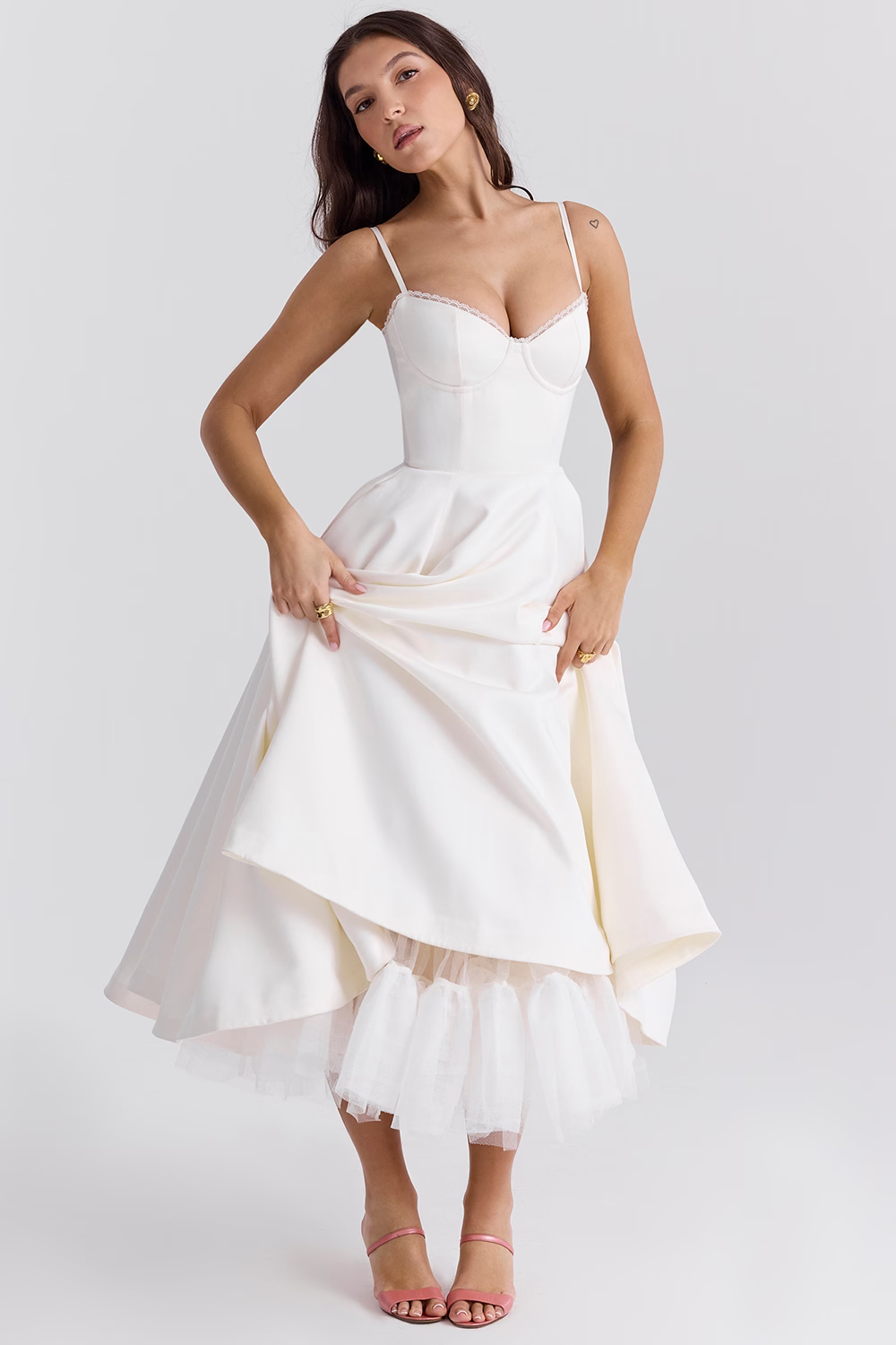 Sophie Luxury Long Dress Elegant Shaping Evening Gown