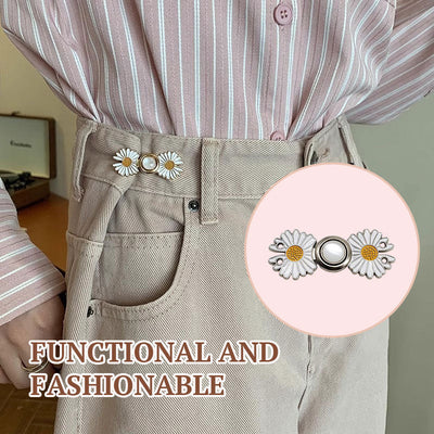 Metal Waist Buckle Durable Stylish Adjustable Belt Accessory