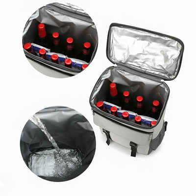 Large Insulated Cooler Backpack Leak Proof Outdoor Lunch Bag