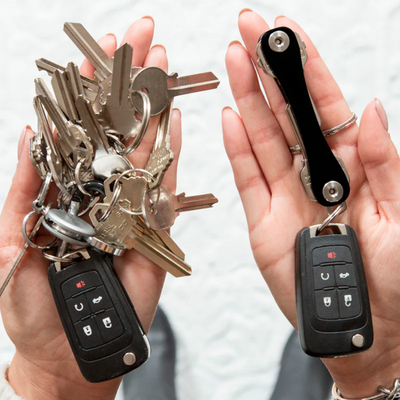 Key Organizer Compact Anti-Clutter Holder For Easy Access