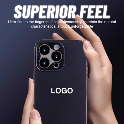 Brushed Titanium Phone Case Durable Protective Cover For Smartphones