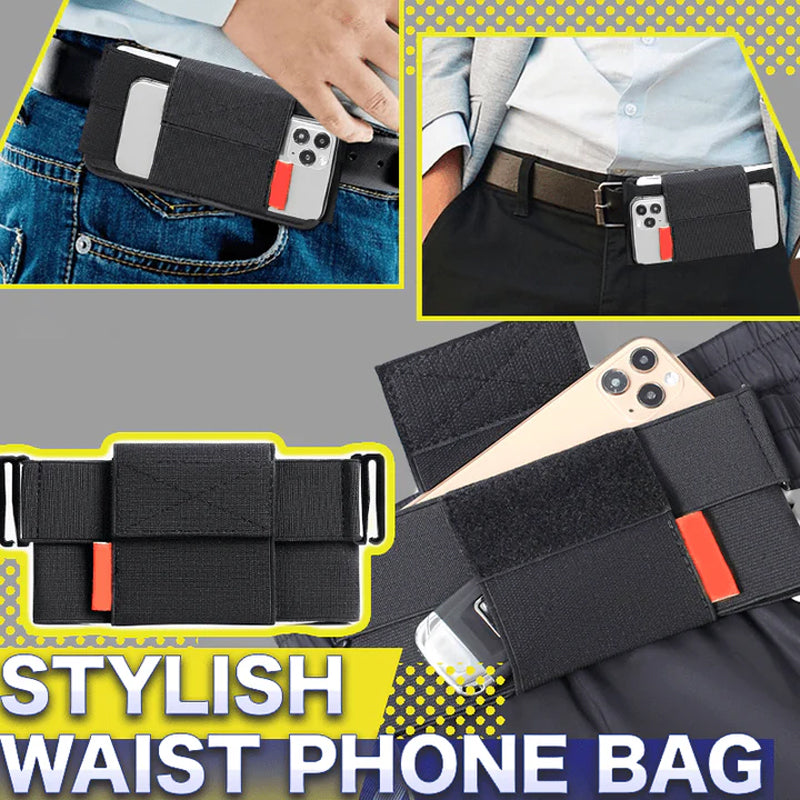 Elastic Invisible Phone Waist Bag For Mobile Secure Storage
