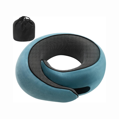 Memory Foam Travel Pillow For Neck Support And Comfort