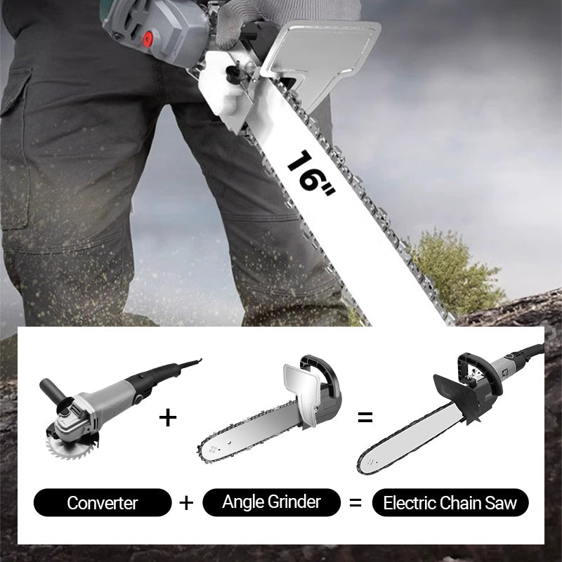 Angle Grinder Electric Chainsaw Kit Conversion Tool Set