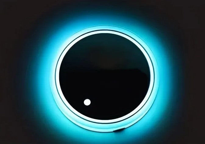 USB LED Car Cup Holder Light Luminous Anti Slip Waterproof Interior