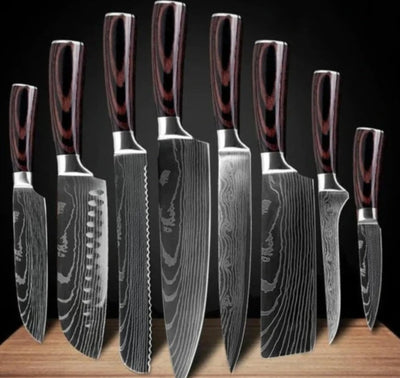 Carpenters Special Kitchen Knife Set 6 And 8 Piece Cooking Tools