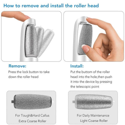 Electric Callus Remover For Smooth Feet And Easy Pedicure Care