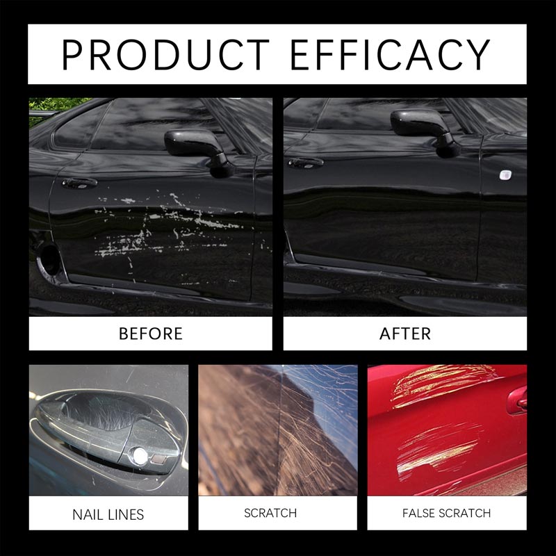 Car Scratch Remover Wax With Nano Cloth For Easy Scratch Repair