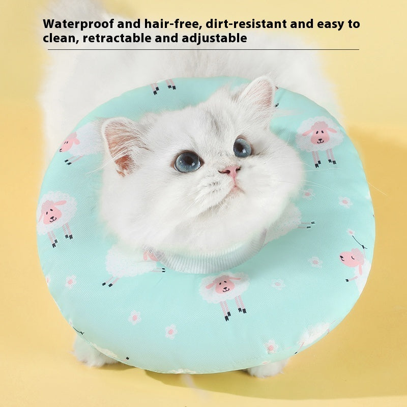 Anti-Licking Cat Collar For Comfortable Pet Protection And Healing