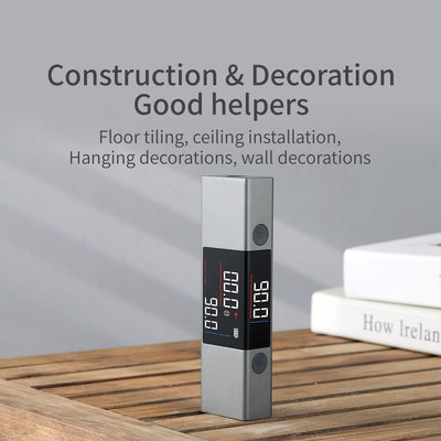 2 In 1 Laser Angle Ruler And Protractor Tool For Precision Measurement