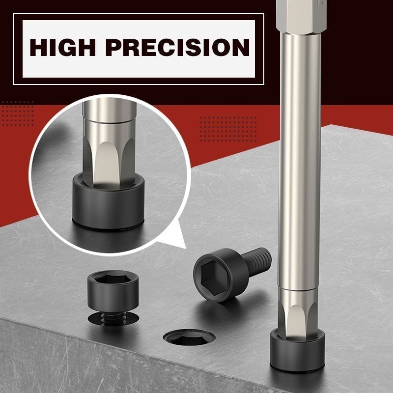 S2 Steel Magnetic Hex Bit Set Durable Precision Tool Kit