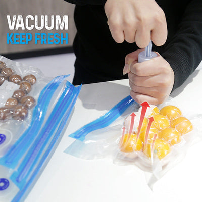 Kitchen Vacuum Sealer Bags Set For Food Storage And Preservation