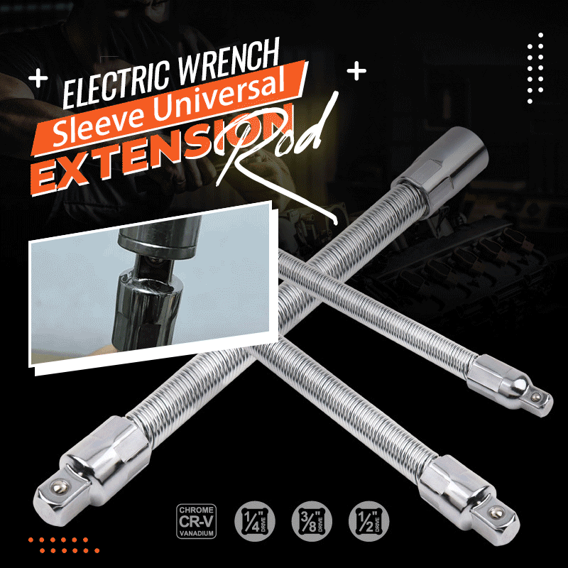Flexible Extension Rod For Ratchet Wrench Universal Electric Sleeve