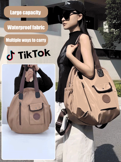 Waterproof Backpack Large Capacity Multi Carry Travel Bag