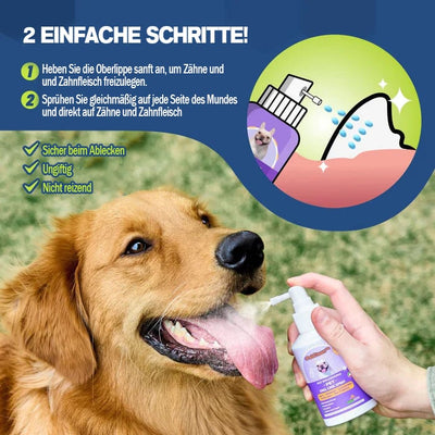 Tooth Cleaning Spray For Dogs And Cats Oral Hygiene Care
