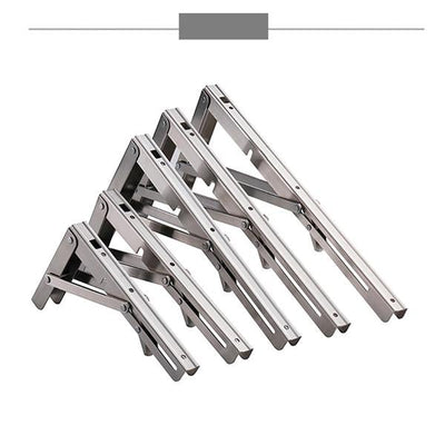 DIY Wall Mounted Folding Shelf Bracket For Space Saving Storage