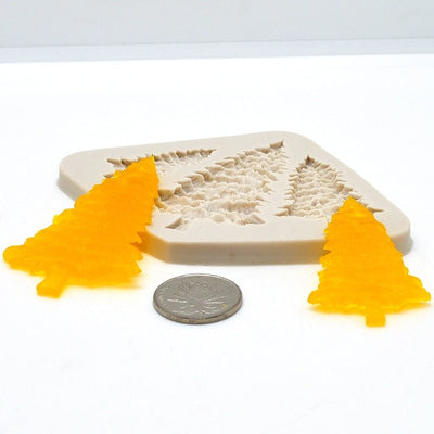 Christmas Tree Baking Mold Silicone 3 Hole Holiday Cake Molder