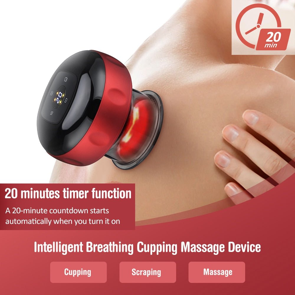 Vacuum Cupping Massager For Full Body Pain Relief Therapy