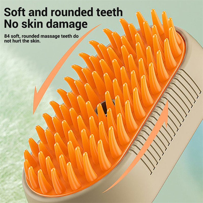 Pet Grooming Brush For Removing Loose Hair And Tangles