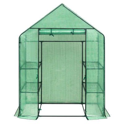 Portable Greenhouse With 3 Tiers And 6 Shelves For Garden Plants