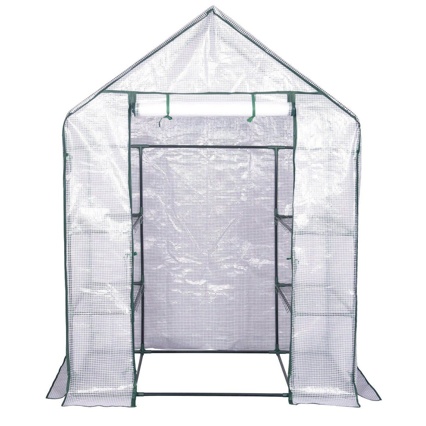 Portable Greenhouse With 3 Tiers And 6 Shelves For Garden Plants