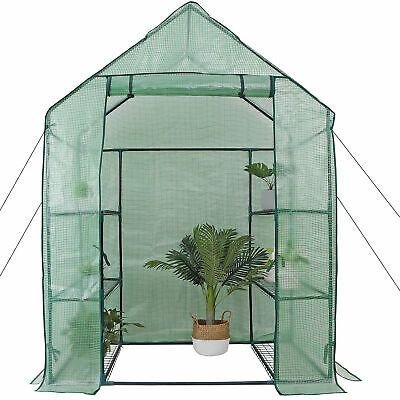 Portable Greenhouse With 3 Tiers And 6 Shelves For Garden Plants