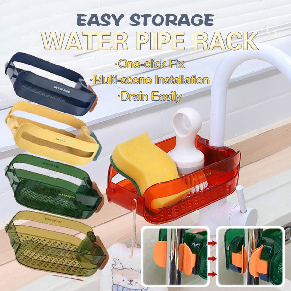 2 In 1 Sink Sponge Holder And Home Sink Organizer