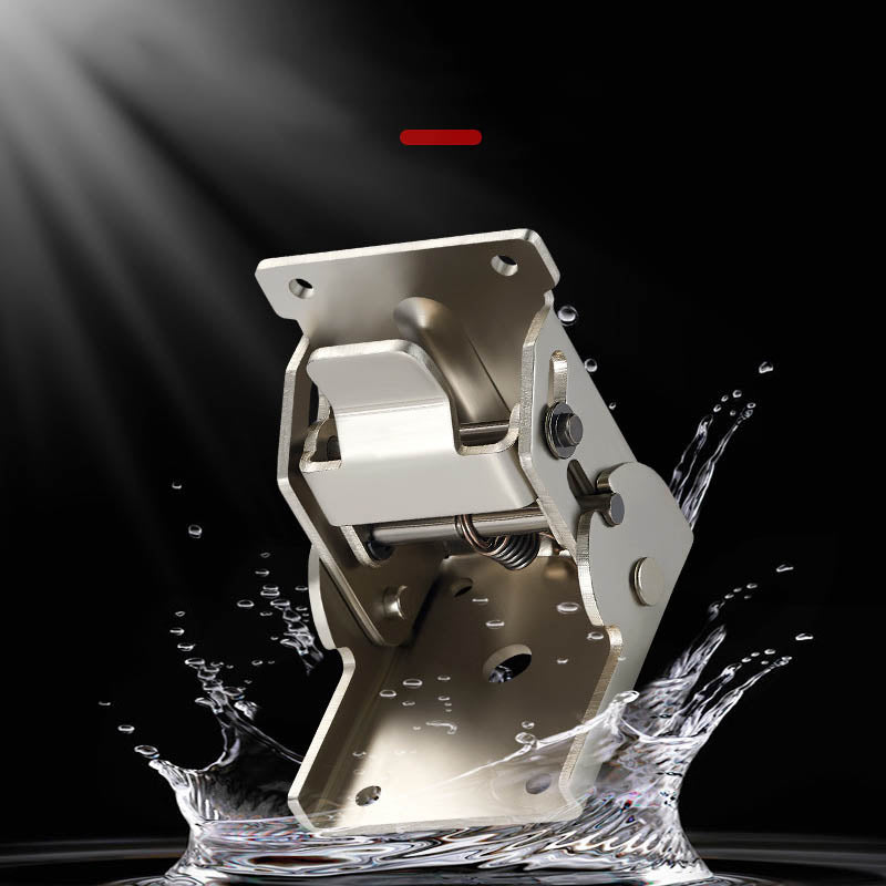 90 Degrees Self-locking Folding Hinge Invisible Corrosion Resistant Connector