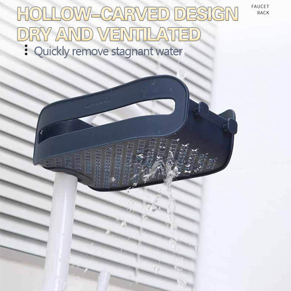 2 In 1 Sink Sponge Holder And Home Sink Organizer