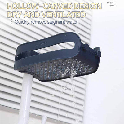 2 In 1 Sink Sponge Holder And Home Sink Organizer