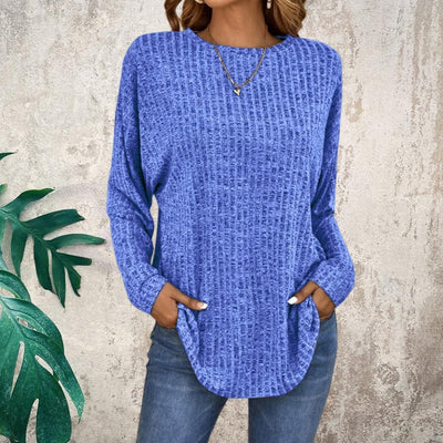 Casual Long Sleeved Top Stylish Comfortable Everyday Wear