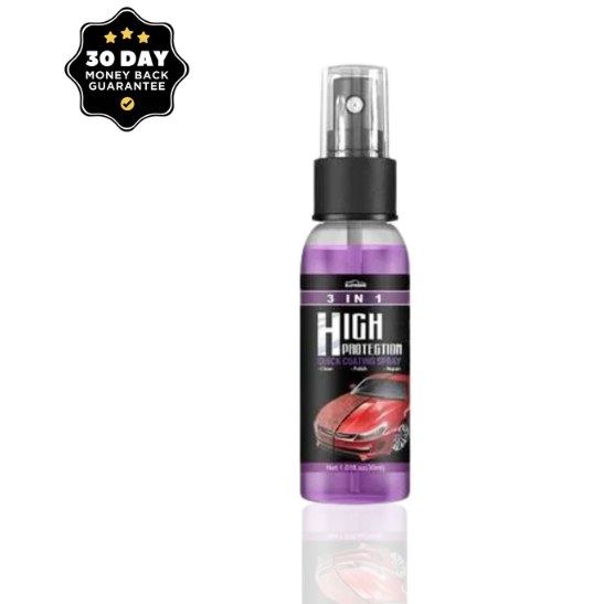 3 In 1 Quick Protection Car Coating Spray For Shine