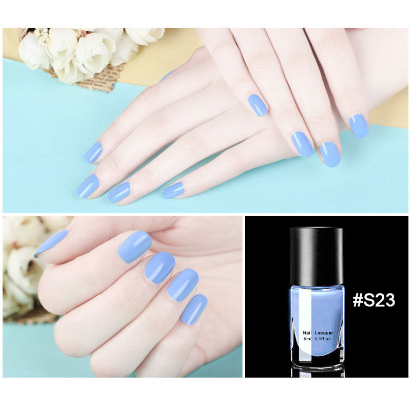 Removable Nail Polish Quick Dry Long Lasting Baking Free Formula