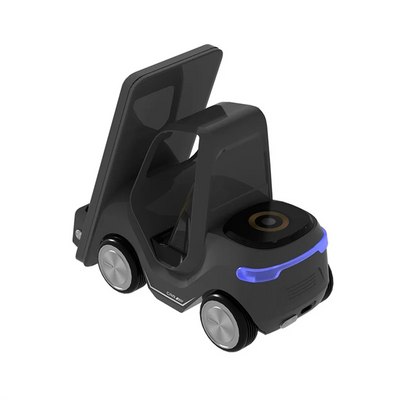Car Shaped Wireless Charging Dock With LED Alarm Clock Fast Charge