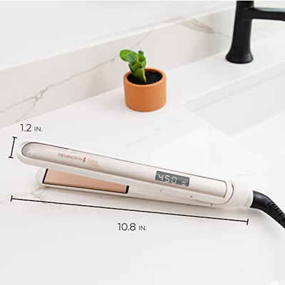 Therapy 1 Inch Hair Straightener Iron With Argan Oil Keratin Infusion