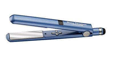 Nano Titanium Flat Iron Hair Straightener 1 Inch Digital Styling Iron