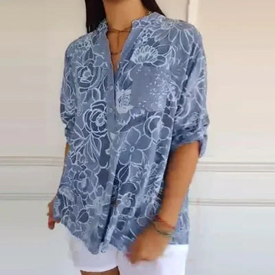 Printed Women's Shirts Summer Fashion Casual Stylish Tops