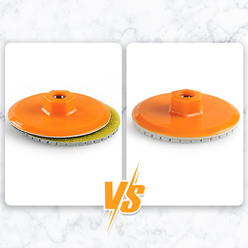 Stone Polishing Disc For Integrated Stone Trimming And Polishing