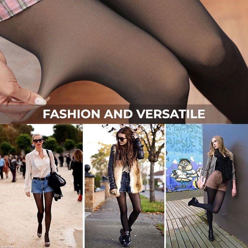 Winter Warm Pantyhose Thick Cozy Leggings For Cold Weather