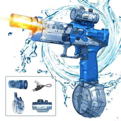 Powerful Electric Water Blaster With Long Range And LED Lights